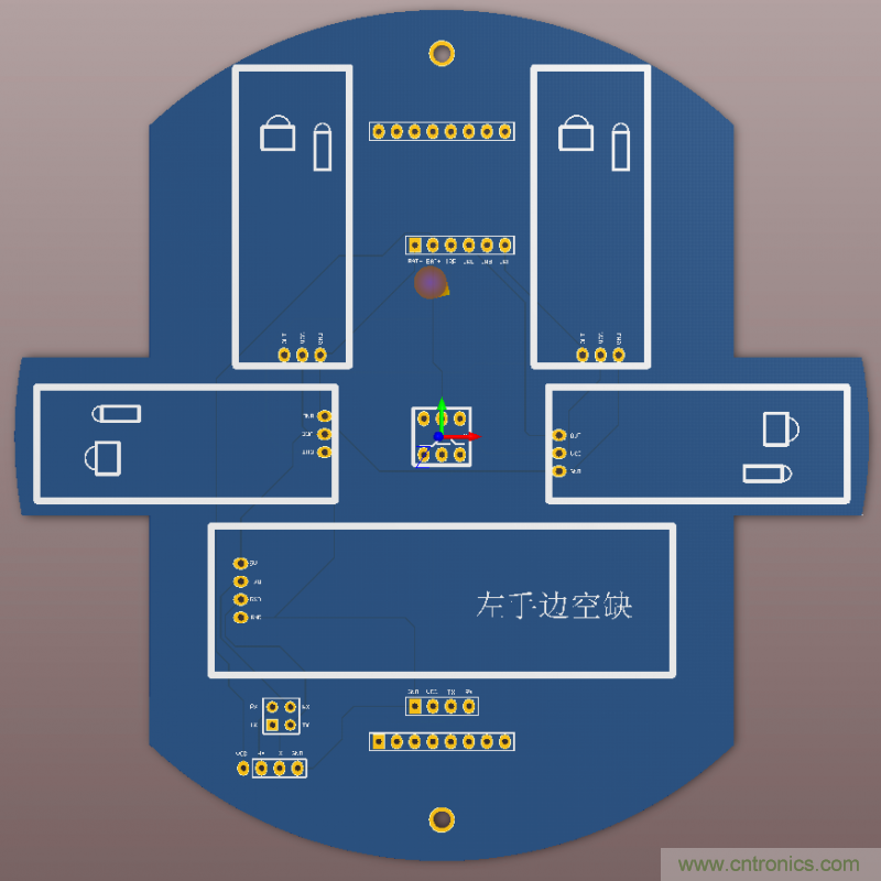 牛人力作！PCB版藍牙智能小車DIY