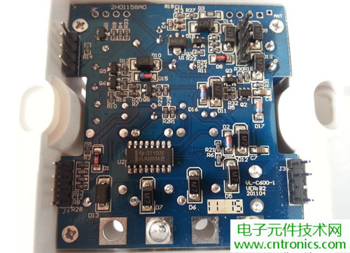 一款觸控開關拆解，做工不錯