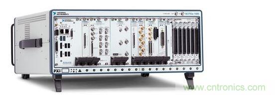 NI PXI Express機箱包含射頻分析儀和發(fā)生器、矢量網絡分析儀、開關、電源和嵌入式計算機