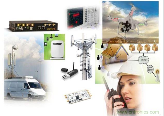 軟件定義無線電獨特的技術優勢，打開各種創新應用之門