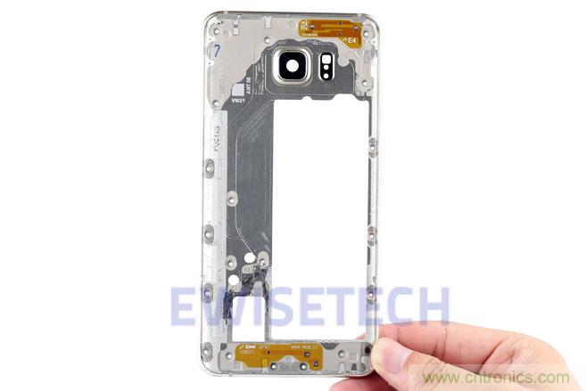 Galaxy Note5拆解，與S系列差距日漸模糊