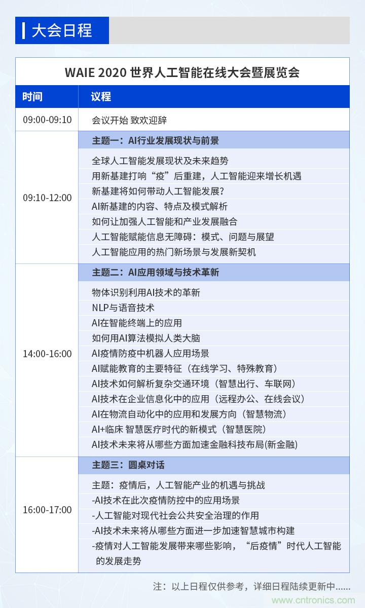 燃AI引擎，WAIE 2020世界人工智能大會震撼來襲！