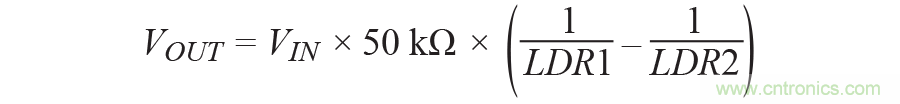 你有沒(méi)有試過(guò)用儀表放大器測(cè)量?jī)蓚€(gè)光源的相對(duì)強(qiáng)度？